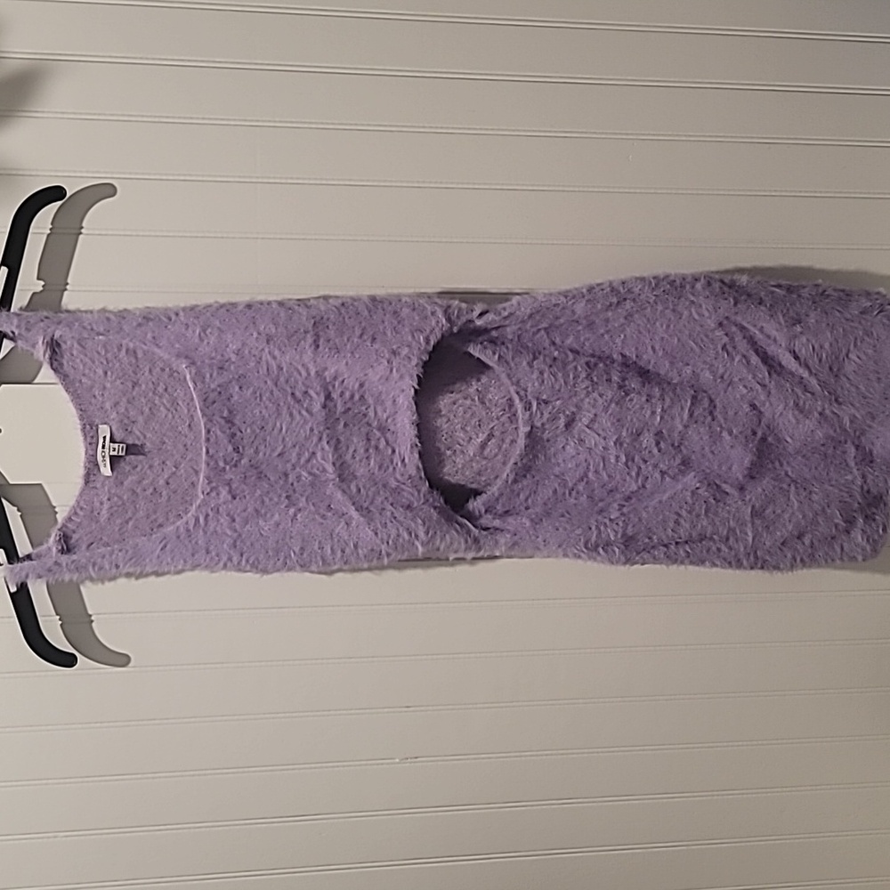 Fashion Nova Lavender Midi Dress